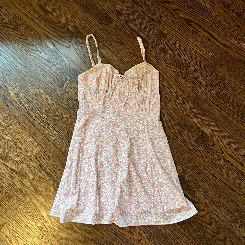 Princess Polly Pink Floral Mini Dress